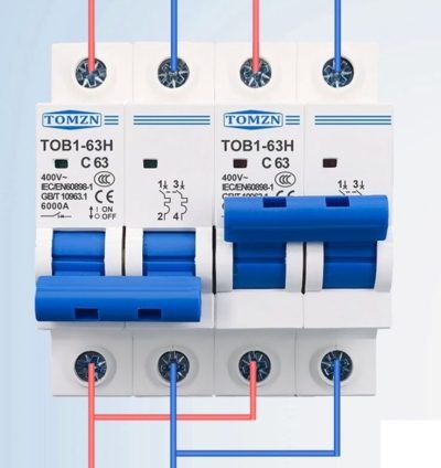 MTS 2P+2P 63A AC
